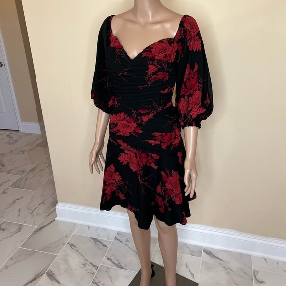 𝅺City chic floral dress - Picture 1 of 12
